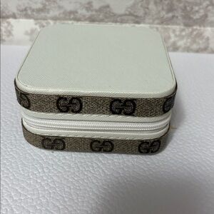 Up cycled Gucci Jewelry Holder / travel case